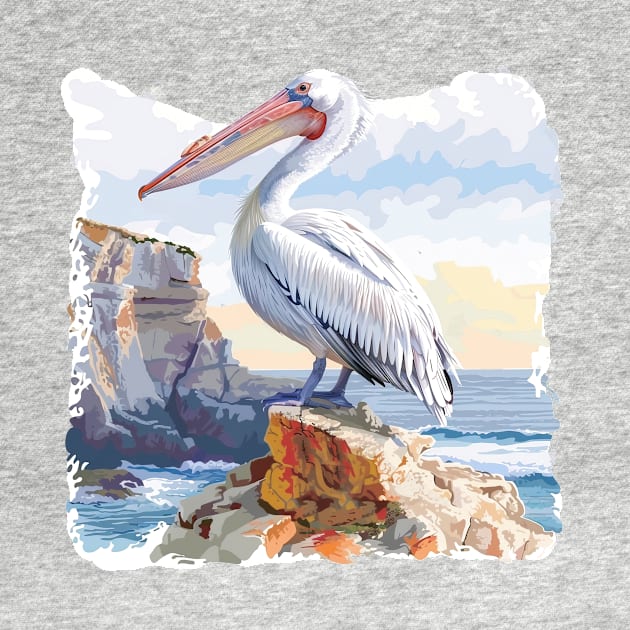 Pelican Art by zooleisurelife